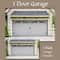 Household Essentials Decorative Black Garage Door Magnet Set